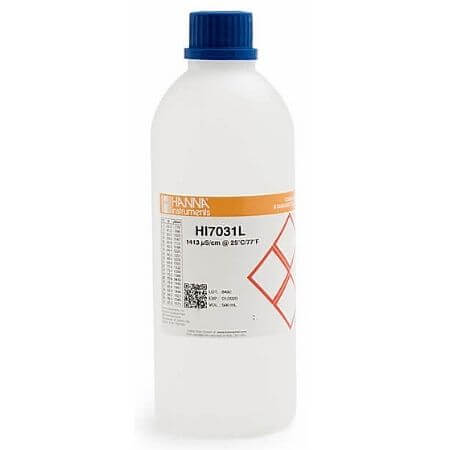 Solucion de Conductividad 1413 uS/cm Frasco x 500 mL